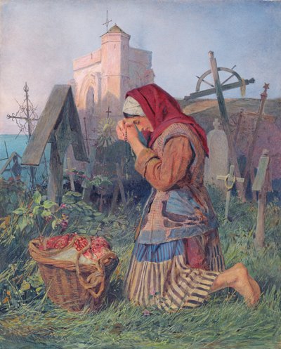 À genoux en prière - John Absolon